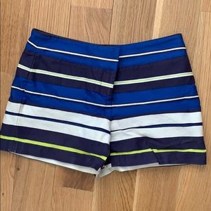 LOFT striped shorts size 0